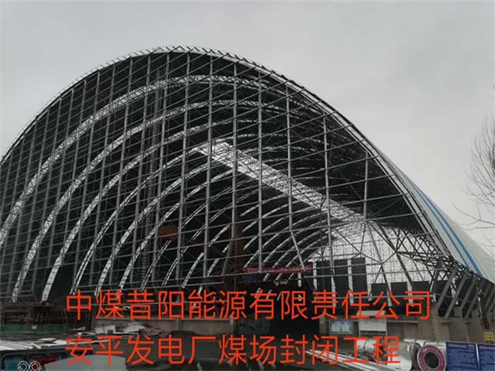 普陀加油站网架安装